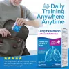 Breathing Lung Expander, Mucus Removal Device, Hand-Held Breathing Trainers, Improves Lung Capacity